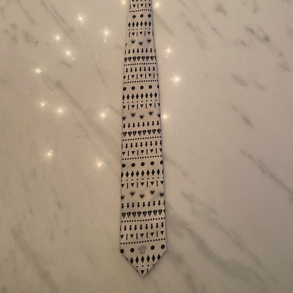 Versace silk tie